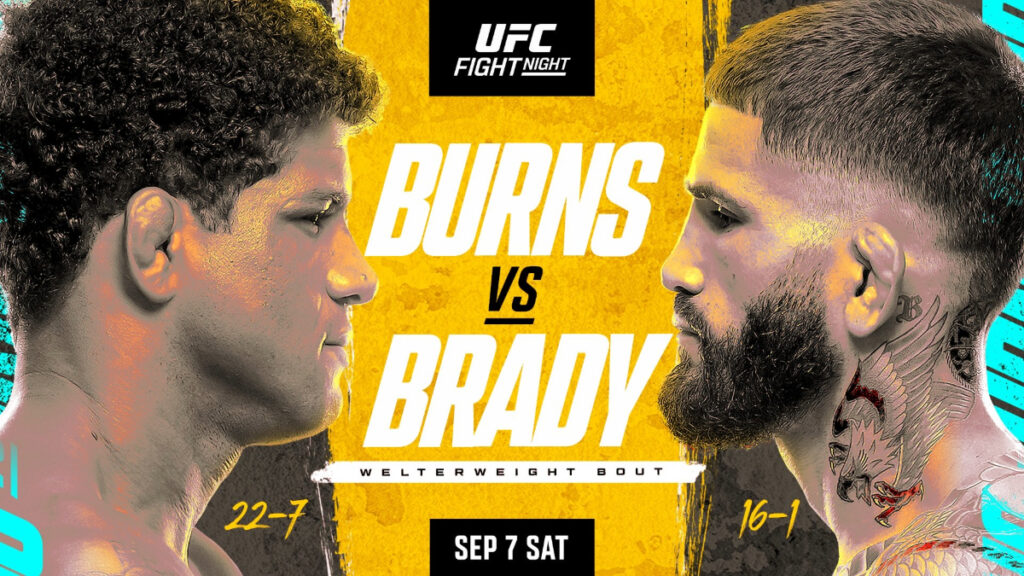 UFC Fight Night: Gilbert Burns vs. Sean Brady