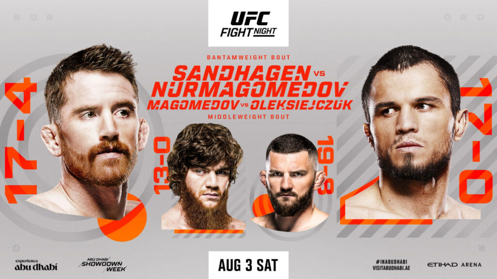 UFC Fight Night: Cory Sandhagen vs. Umar Nurmagomedov