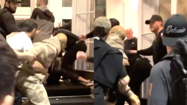 Muhammad Mokaev & Manel Kape's teams brawl in Manchester