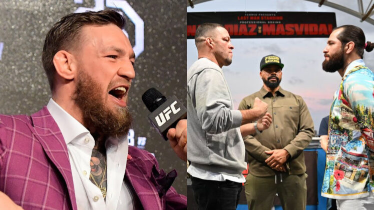 Conor McGregor, Nate Diaz & Jorge Masvidal