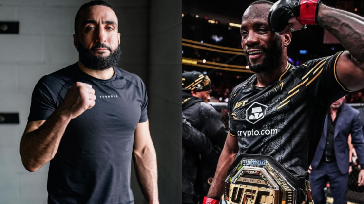 Belal Muhammad and Leon Edwards
