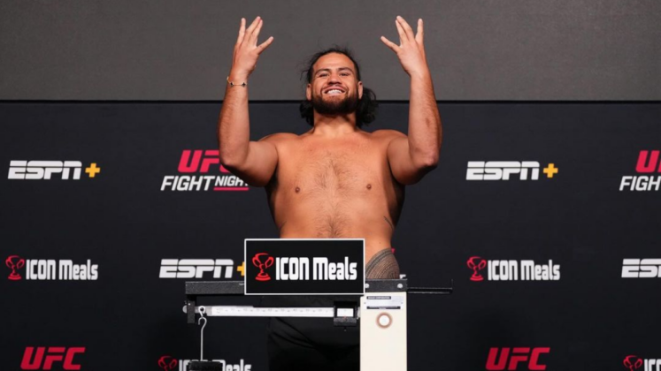 UFC heavyweight fighter Tai Tuivasa