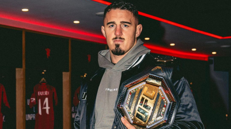 UFC interim heavyweight champion Tom Aspinall