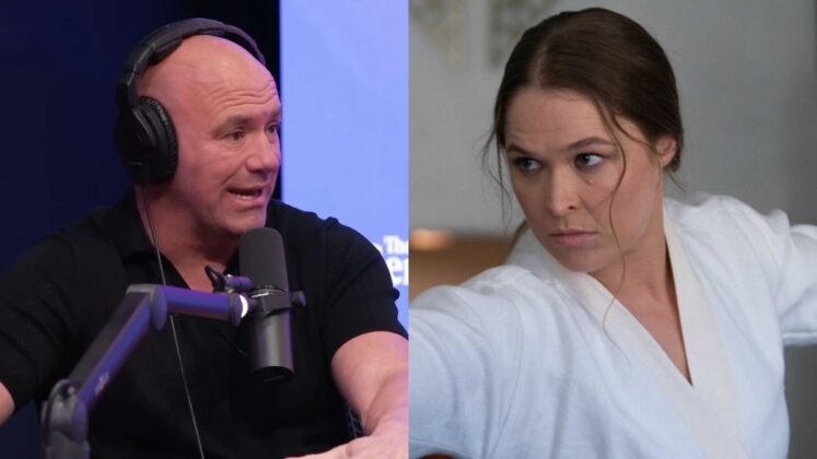 Dana White and Ronda Rousey