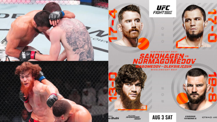 Umar Nurmagomedov & Cory Sandhagen, Shara Magomedov, UFC Fight Night Abu Dhabi