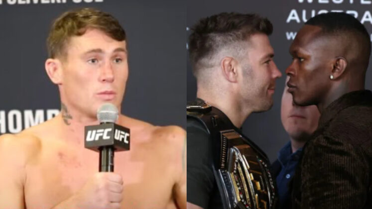 Darren Till, Dricus Du Plessis & Israel Adesanya