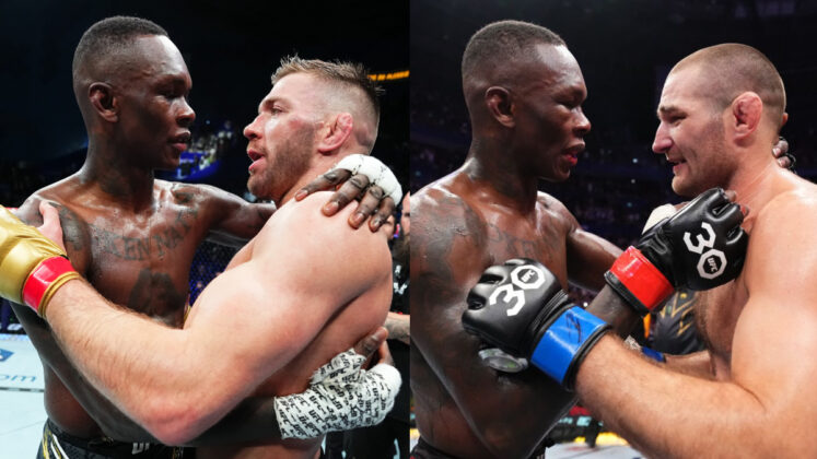 Israel Adesanya, Dricus Du Plessis, Sean Strickland