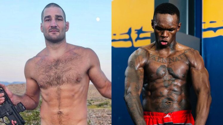 Sean Strickland and Israel Adesanya