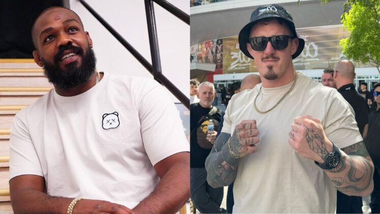 Jon Jones and Tom Aspinall