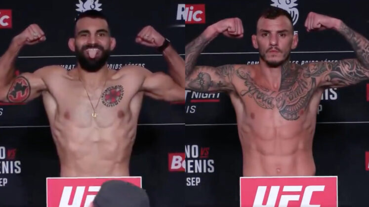 UFC Paris weigh-ins