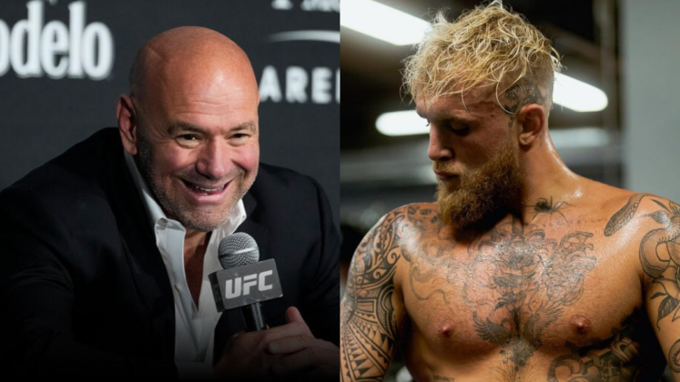 Dana White and Jake Paul