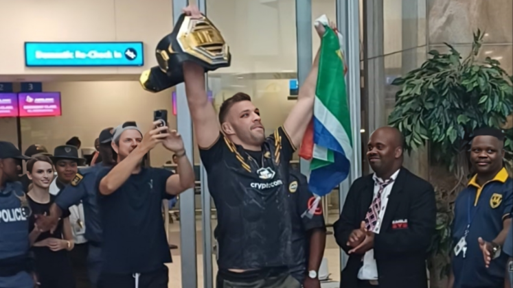 Dricus Du Plessis in South Africa