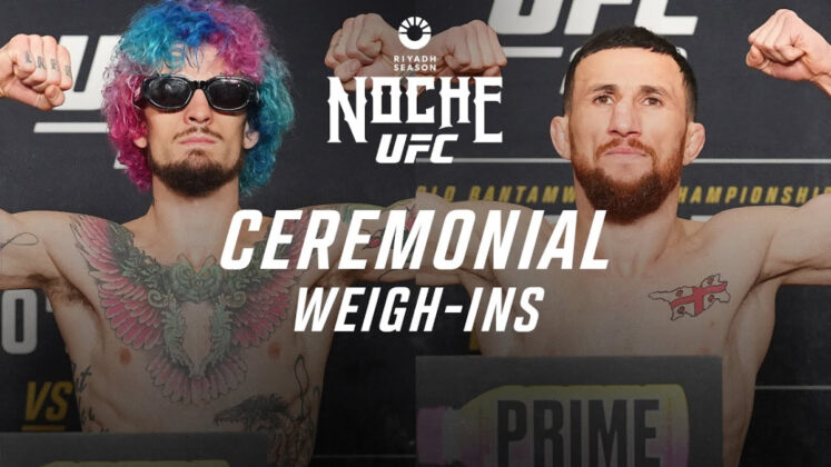 Noche UFC 306 Ceremonial Weigh-Ins