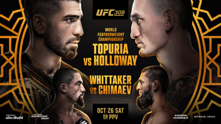 UFC 308 Poster