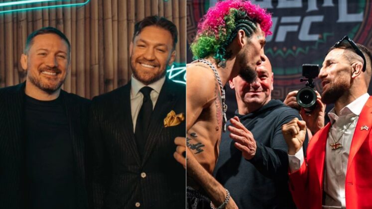 Conor McGregor & John Kavanagh, Sean O'Malley & Merab Dvalishvili