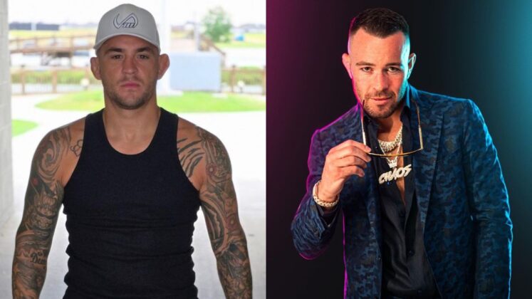 Dustin Poirier and Colby Covington