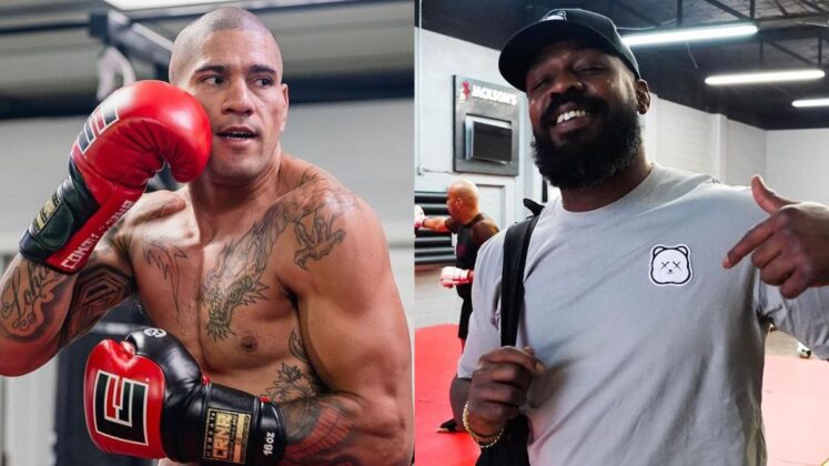 Alex Pereira and Jon Jones