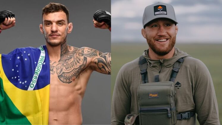 Renato Moicano and Justin Gaethje