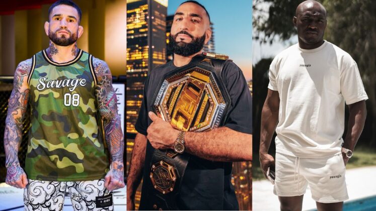 Sean Brady, Belal Muhammad, and Kamaru Usman