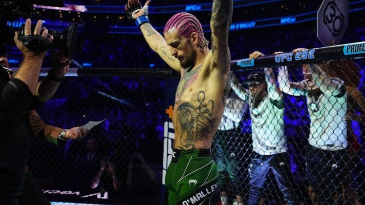 Sean O'Malley in UFC Octagon