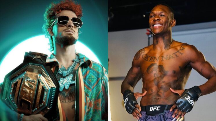 Sean O'Malley and Israel Adesanya