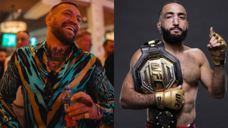 Conor McGregor and Belal Muhammad