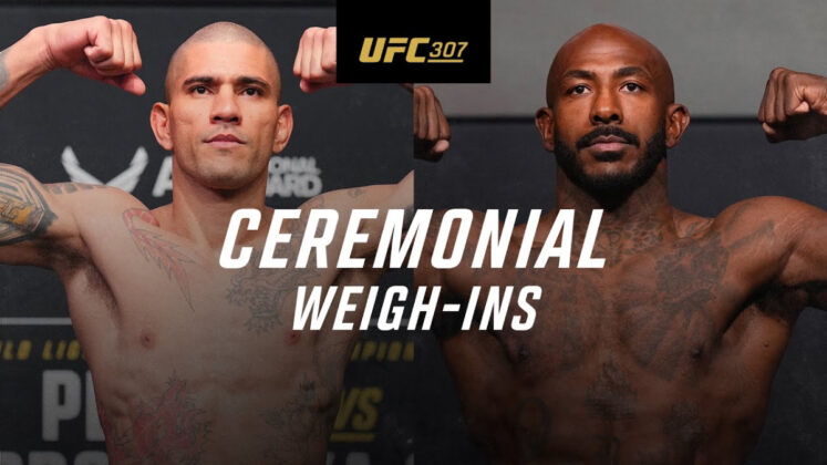 UFC 307 Ceremonial Weigh-Ins