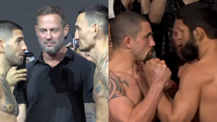 UFC 308 ceremonial weigh-ins