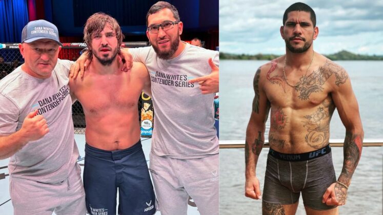 Artem Vakhitov at the DWCS and Alex Pereira
