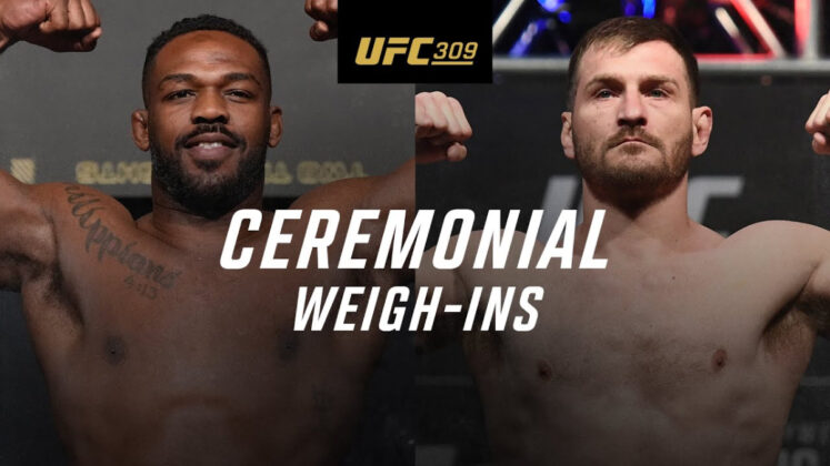 UFC 309 Ceremonial Weigh-Ins