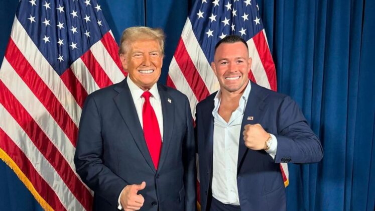 Donald Trump and Colby Covington