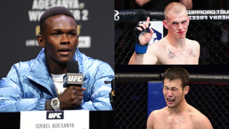 Israel Adesanya, Ian Garry, Umar Nurmagomedov