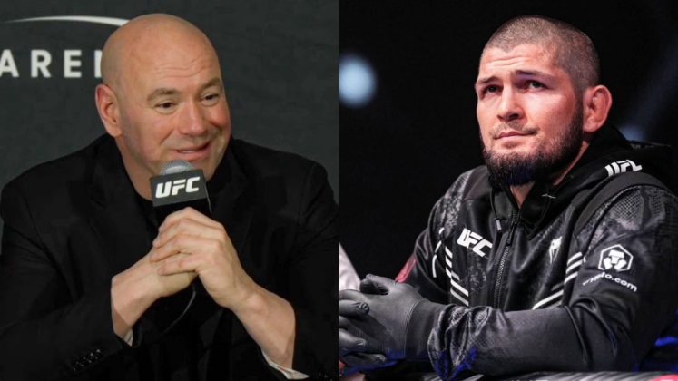 Dana White Reacts To Viral Video Of Khabib Nurmagomedov Being Kicked Off Frontier Airlines Flight
