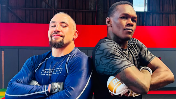 Isarel Adesanya Reflects On Training With Robert Whittaker Ahead Of UFC Saudi Arabia Bout