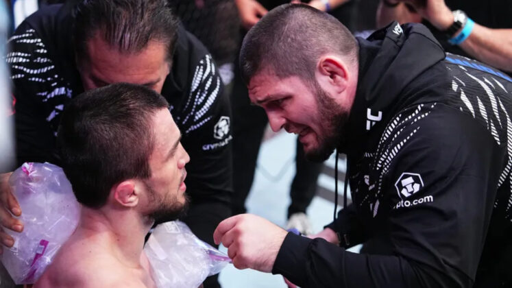 Khabib Nurmagomedov at UFC 311
