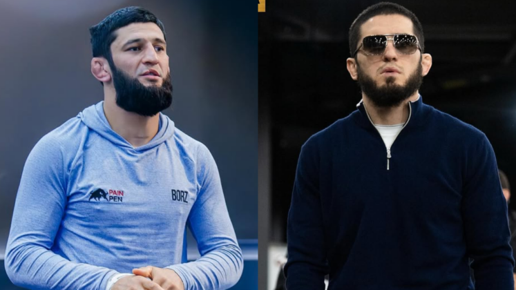 Khamzat Chimaev Shares His Unfiltered Opinion On Islam Makhachev’s Potential Move To Middleweight